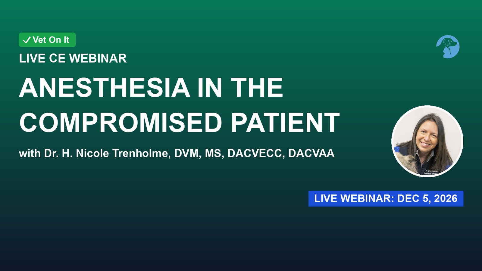 Anesthesia in the Compromised Patient