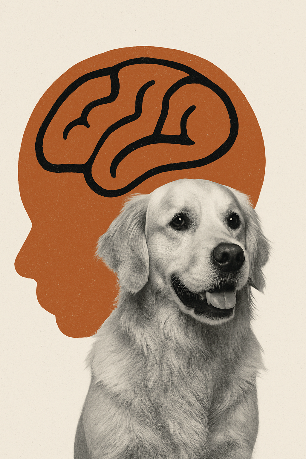 Dog receiving neurological examination from veterinarian